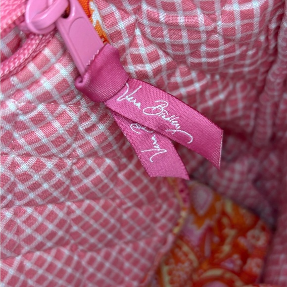 Vera Bradley Vibrant Pink Paisley Tote Bag - Picture 11 of 16